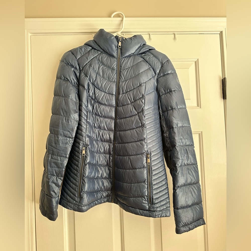 Women’s Calvin Klein Blue Puffer